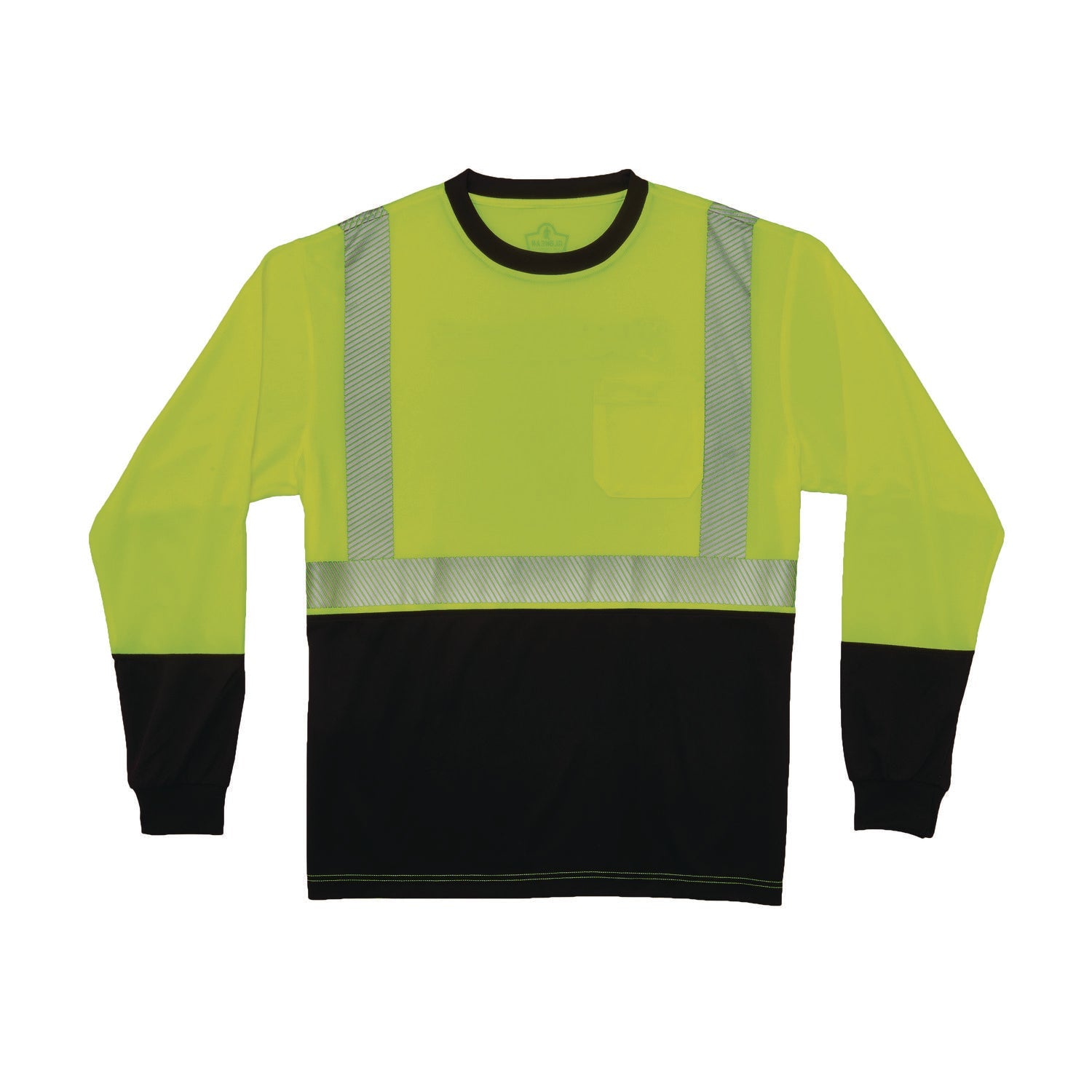 ergodyne-r-glowear-8281bk-class-2-long-sleeve-shirt-with-black-bottom-2x-large-long-lime-ego22656_1
